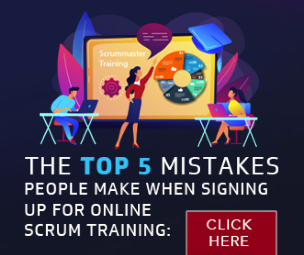 Top 5 Mistakes people make when signing up for scrum training: click here